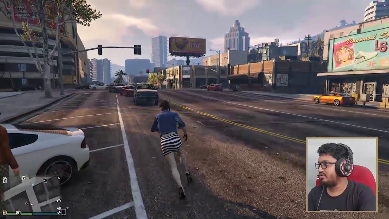 The Great WAR - දිල්ශාන් vs. චබී | GTAV ONLINE