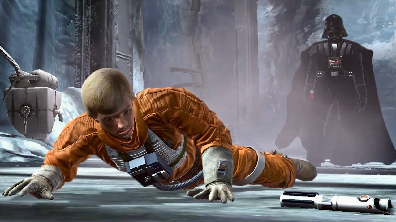 Star Wars: The Force Unleashed - Luke Skywalker vs Darth Vader