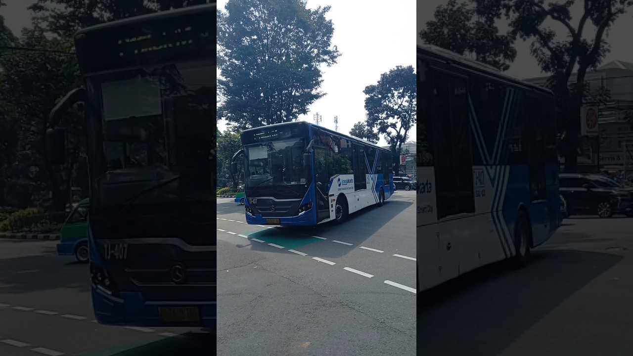 Transjakarta masuk Bogor Baranangsiang | P11 Blok M - Bogor #transjakarta #mercy #brt