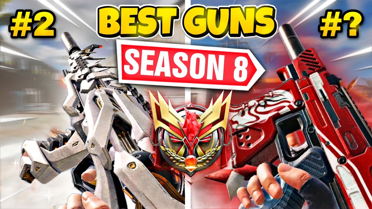 Top 10 Guns in COD Mobile Season 8 | CODM Season 8 Meta