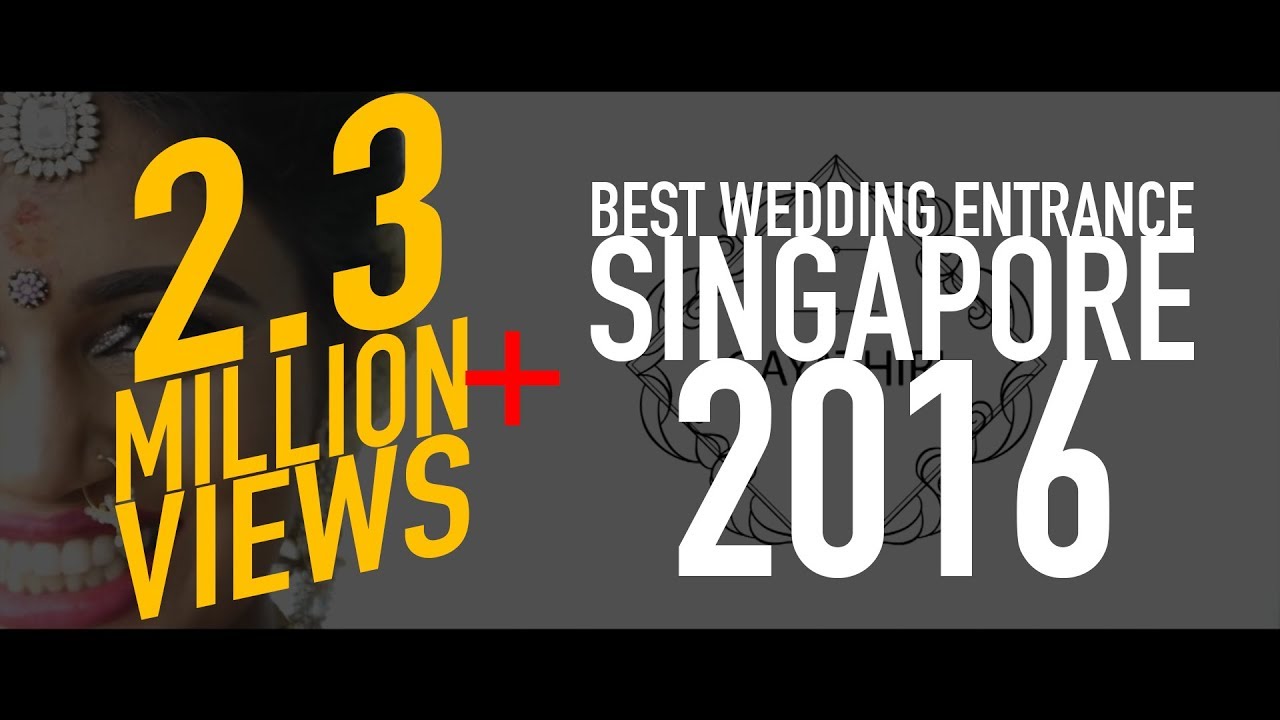 Gopalan & Gayathiri [Bride] | Best Wedding Entrance Singapore 2016