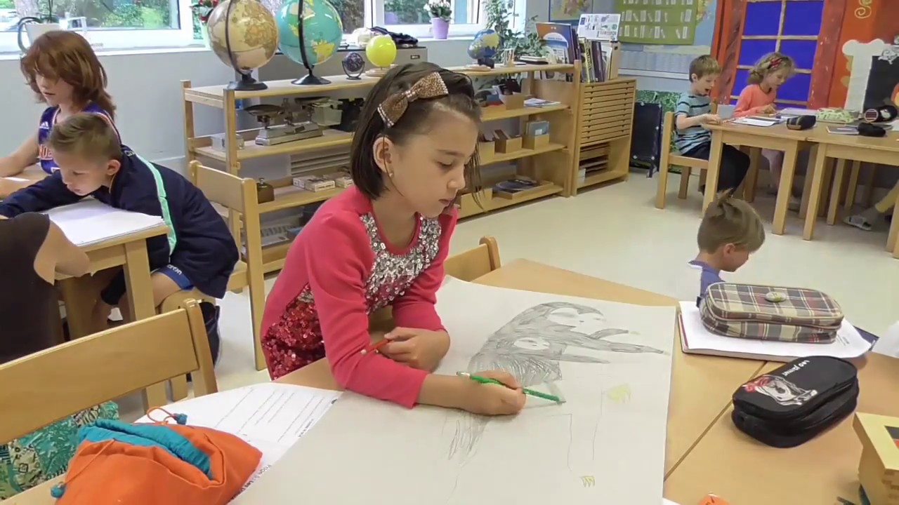 6 -12 ans - Classe de primaire Montessori Les Colibris
