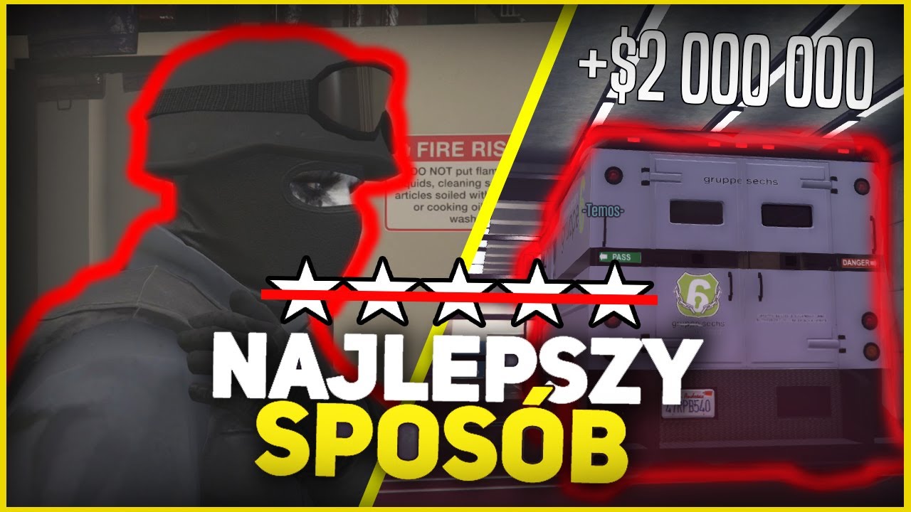 NAJLEPSZA METODA 1! *BEZ STRZELANIA I POLICJI* NAPAD NA KASYNO | GTA V