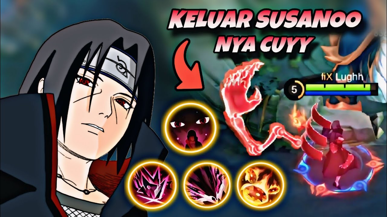 SUMPAH INI KEREN BANGET❗SKIN MAHAKARYA MOONTON JULIAN ITACHI UCHIHA  - MLBB