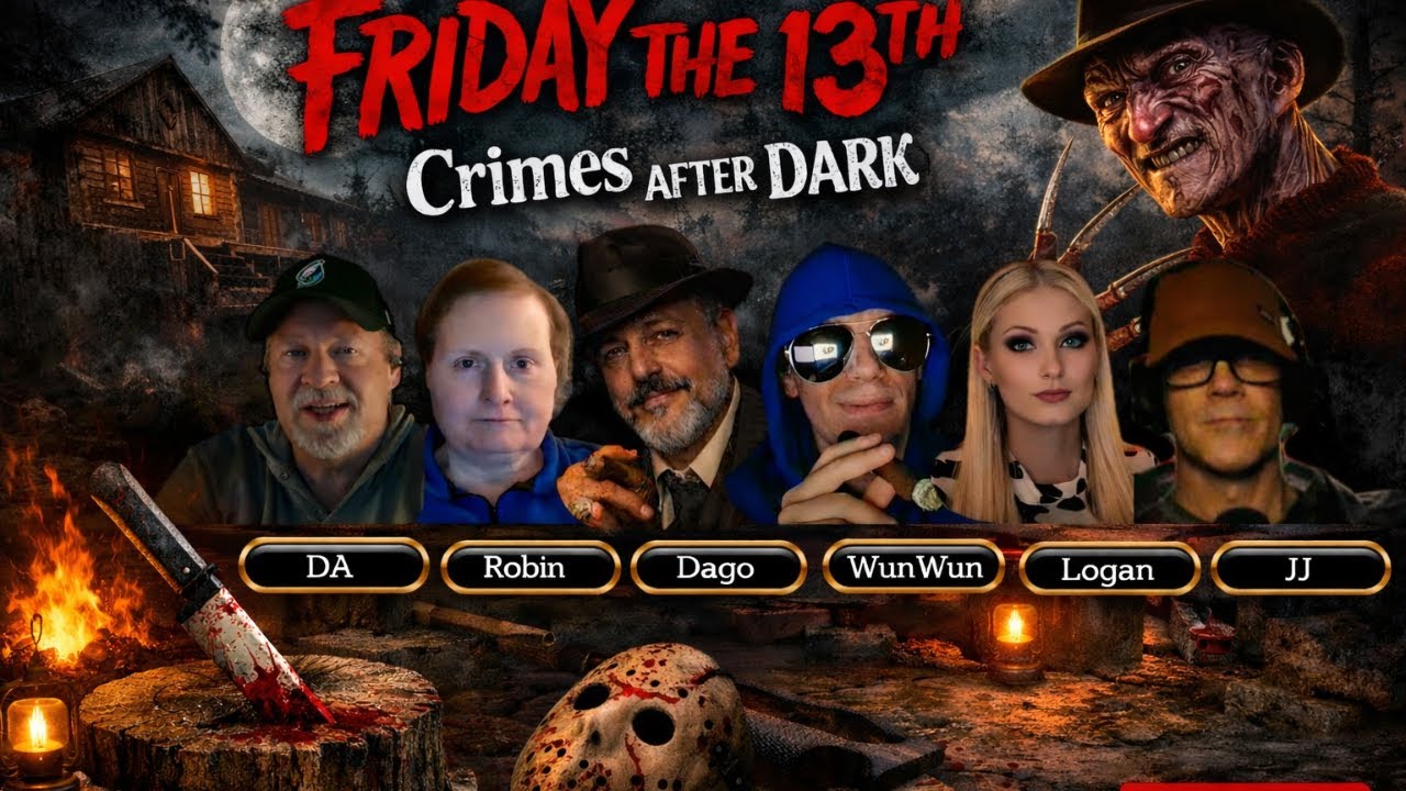 LIVE-CRIMES AFTER DARK🩸FRIDAY THE 13TH EDITION 🔪