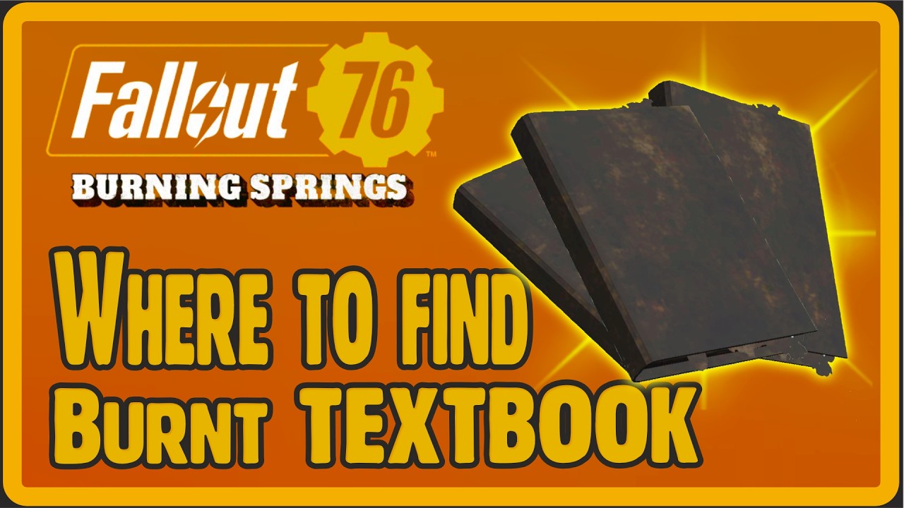 Fallout 76: Alternative Burnt Book Location (Burning Springs Guide)