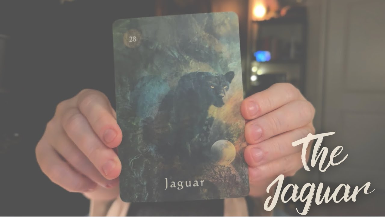 DAY 4 ✨ MYSTICAL SHAMAN ORACLE 🪶 AUTOMATIC WRITING SERIES ✍️ THE JAGUAR 🐈‍⬛ #oracle #shaman #mystic