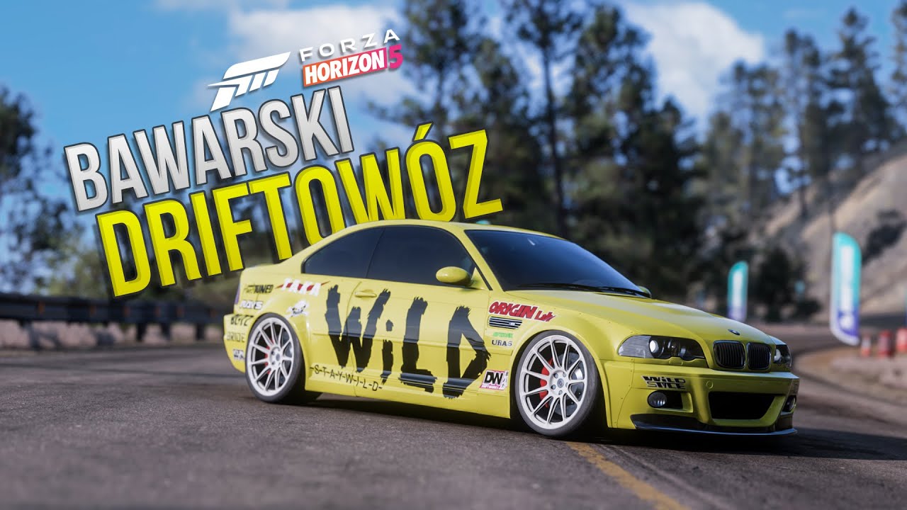 Forza Horizon 5 | PRAWILNY DRIFTOWÓZ! Udało się zrobić coś co jedzie!😎 *BMW M3 E46*