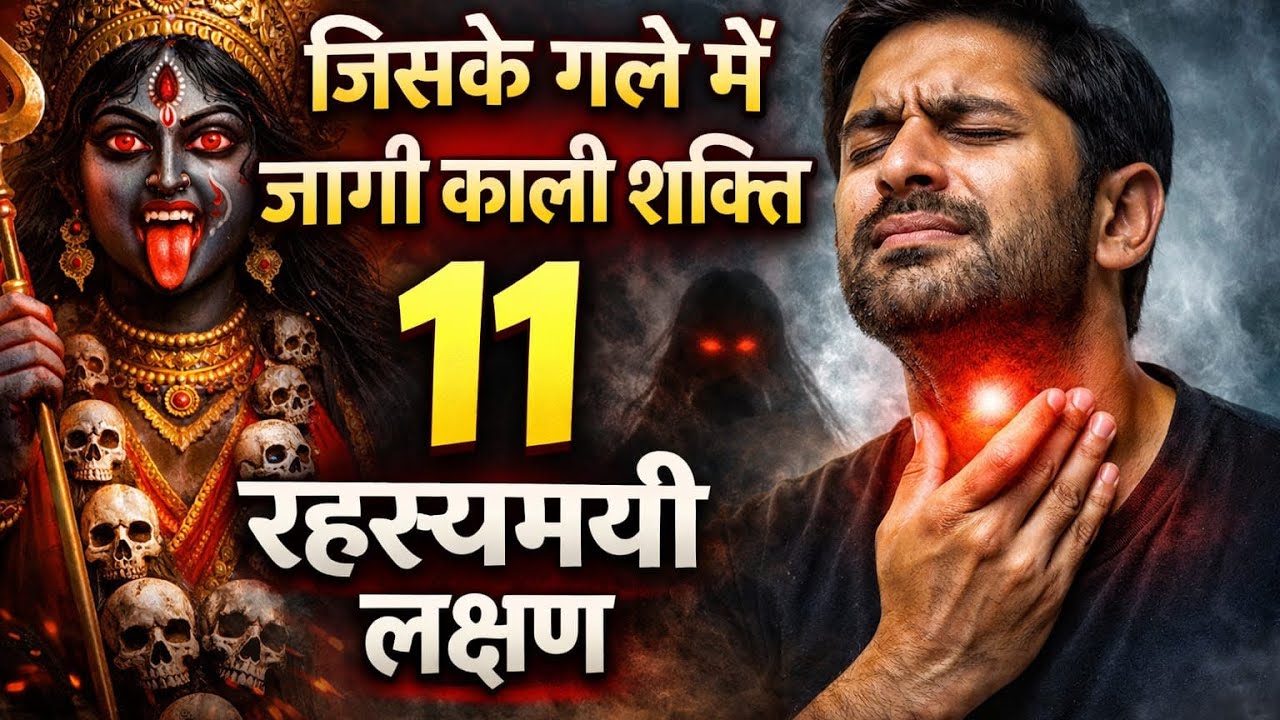 जिसके गले में जागी काली शक्ति, उसे दिखने लगते हैं ये 11 रहस्यमयी लक्षण