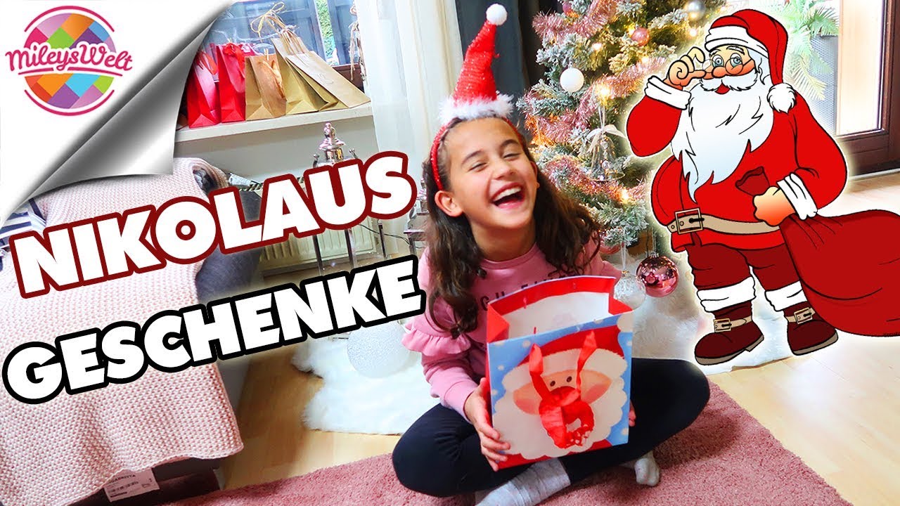 MILEYS NIKOLAUSTAG GESCHENKE - wir SINGEN NIKOLAUS LIEDER - Mileys Welt