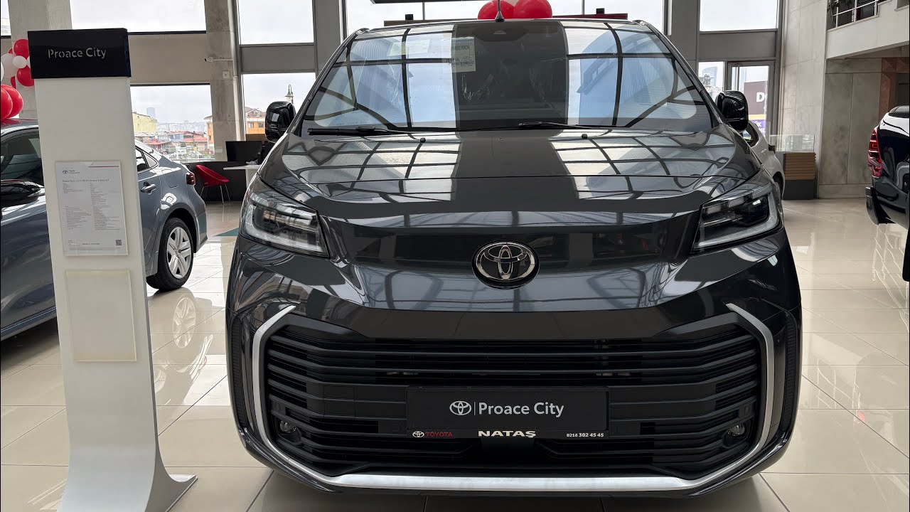 2025 YENİ TOYOTA PROACE VERSO ||  TOYOTA TİCARİYE GİRİŞ SAĞLIYOR! || TRDE İLK  #toyota #proaceverso
