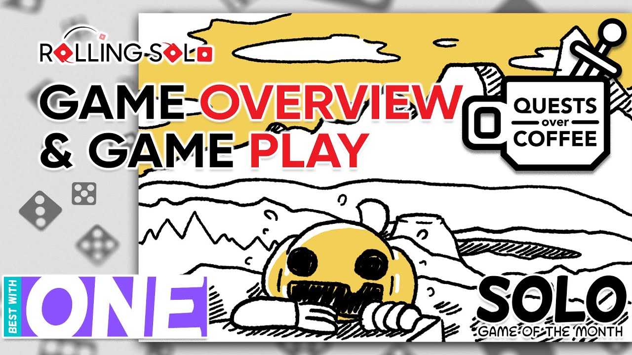 Quests Over Coffee | Solo Playthrough | Game Overview & Gameplay