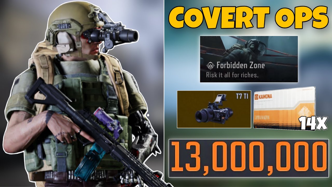 I SPENT 6 MILLION ON FORBIDDEN COVERT OPS IN ARENA BREAKOUT