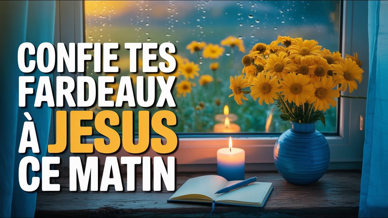 Prie ceci ce matin et dépose tes fardeaux sur Jésus