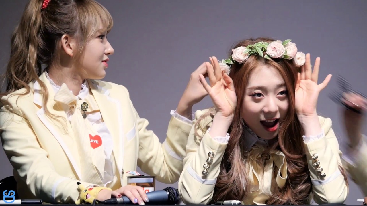 170212 우주소녀(WJSN) [너에게닿기를] 종로 팬싸인회 직캠 - 팬싸 종료 후