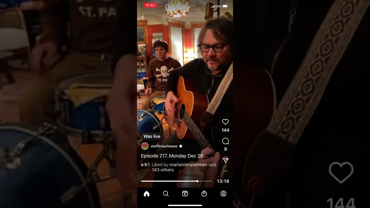 “Soldier Child” by Jeff Tweedy w/Spencer Tweedy 12.26.22