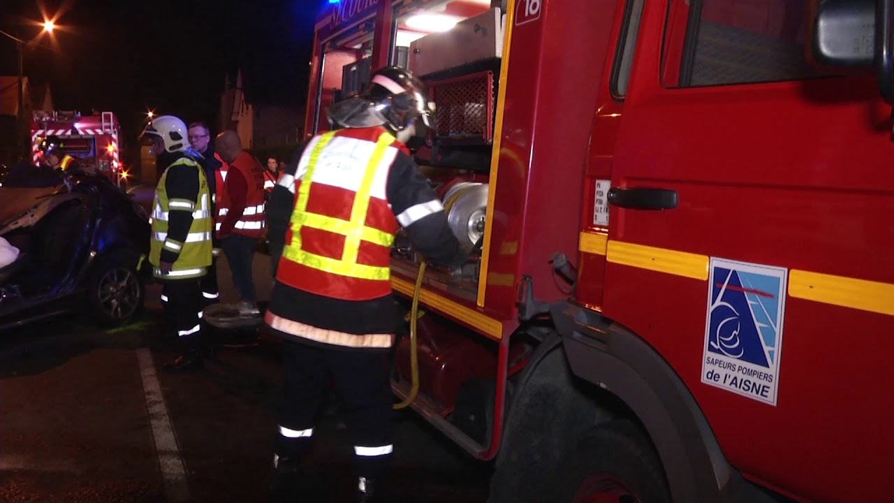 Accident de la route à Busigny