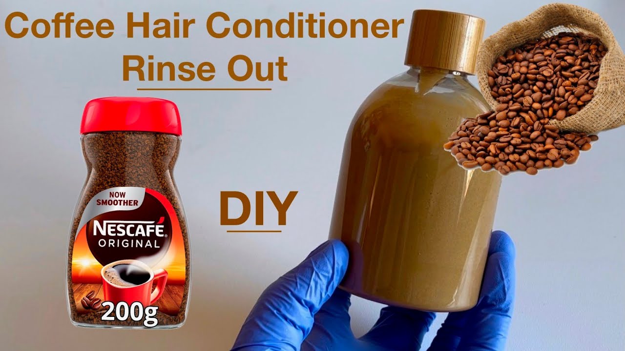 How To Make Coffee Hair Conditioner From Scratch (Rinse Out) To Darken Hair And Promote Hair Growth