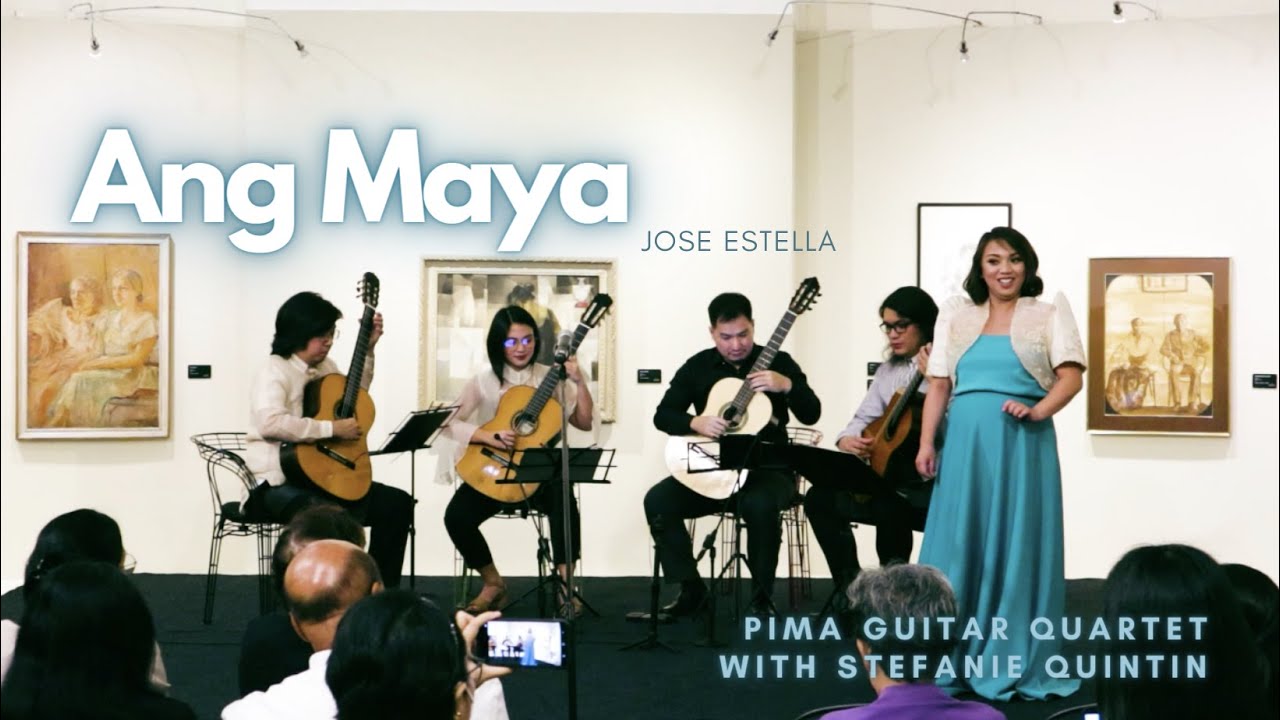 Ang Maya - PIMA Guitar Quartet with Stefanie Quintin-Avila