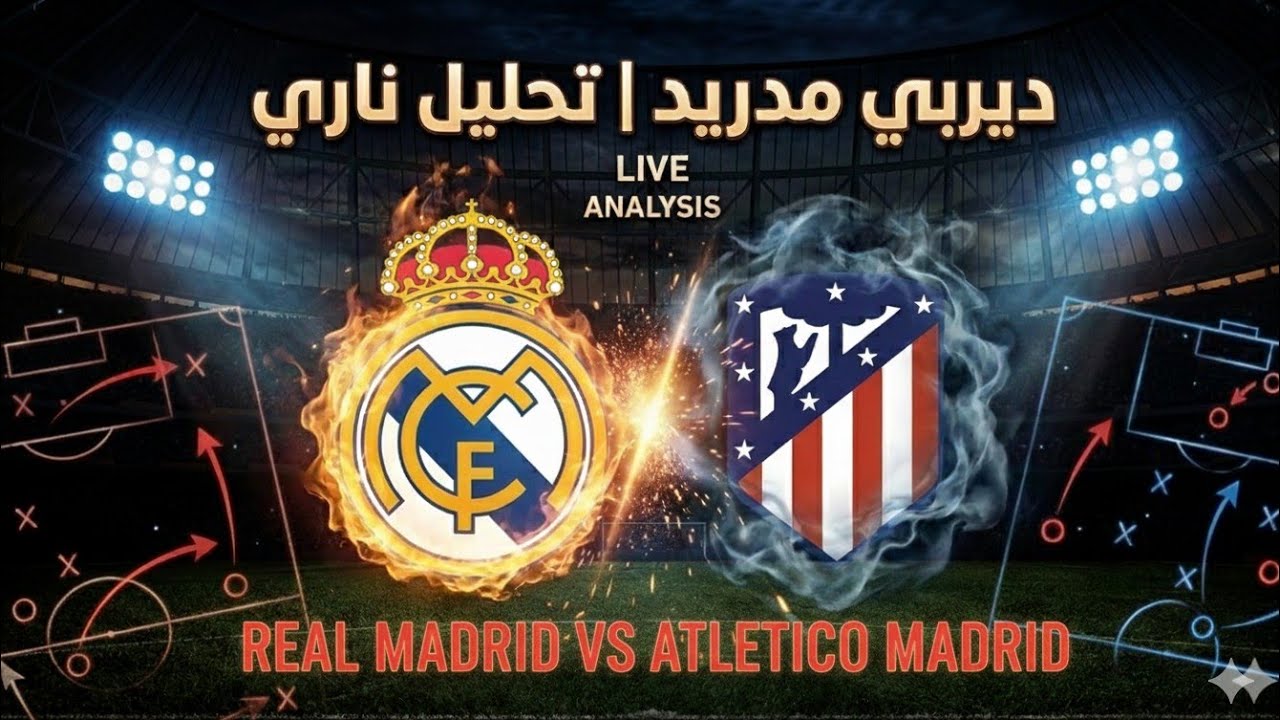 ليلة ملكية 🔥 ريال مدريد يسقط أتليتكو ويصعد لنهائي السوبر أمام برشلونة