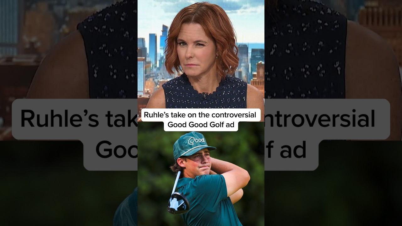Ruhle's take on the controversial Good Good Golf ad