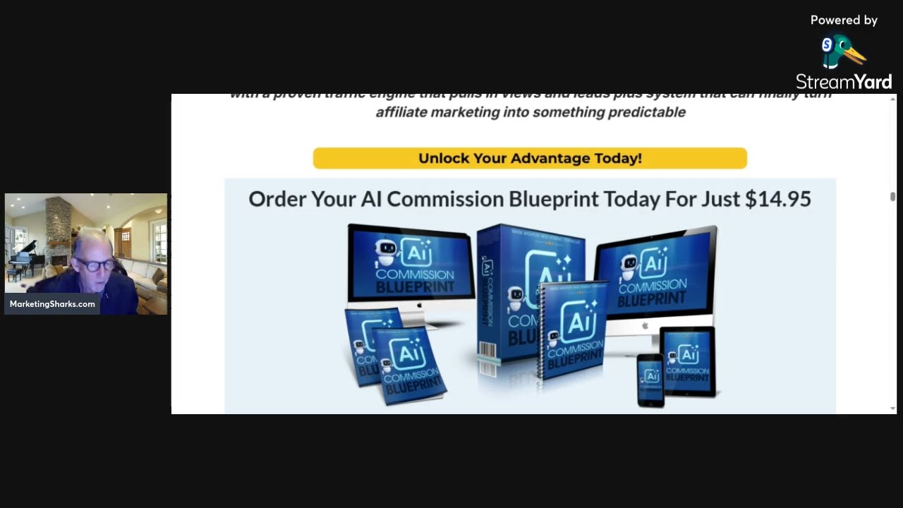AI Commission Blueprint - AI builds your list, drives traffic, earns commissions - $14.95!
