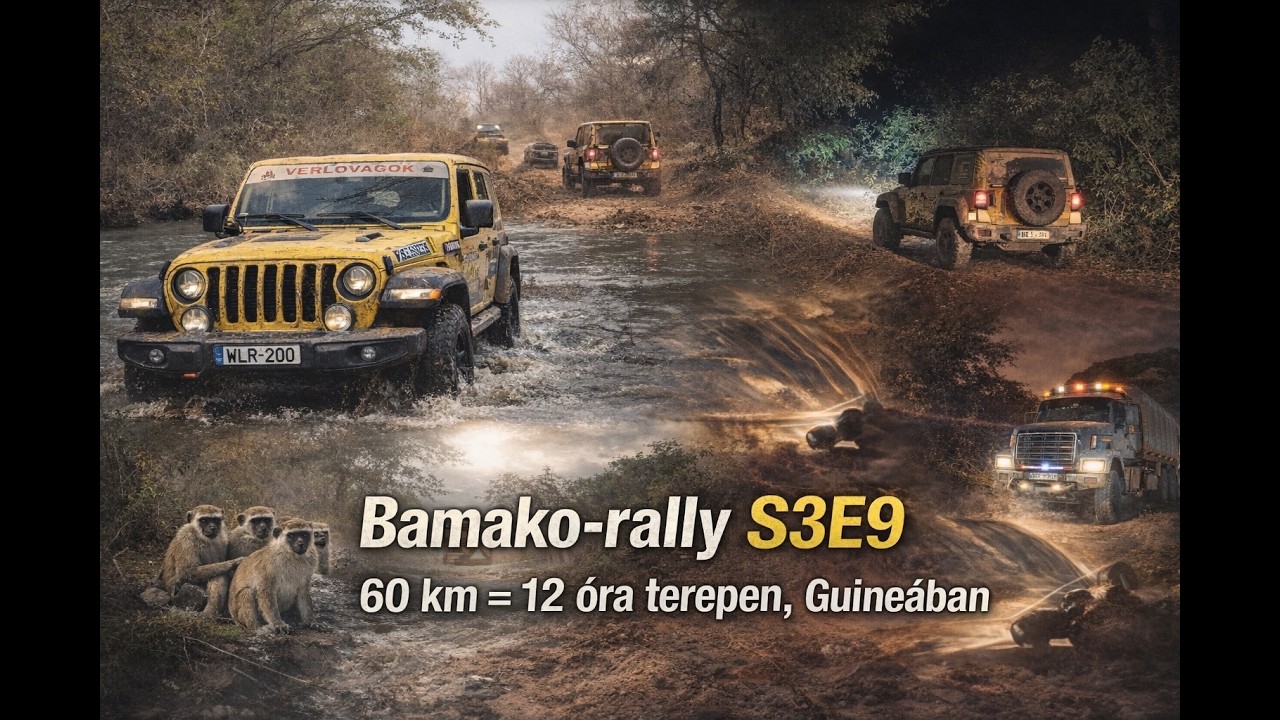 BUDAPEST - BAMAKO 2026 - Eltévedtünk Guineában, de már nem fordultunk vissza 💪