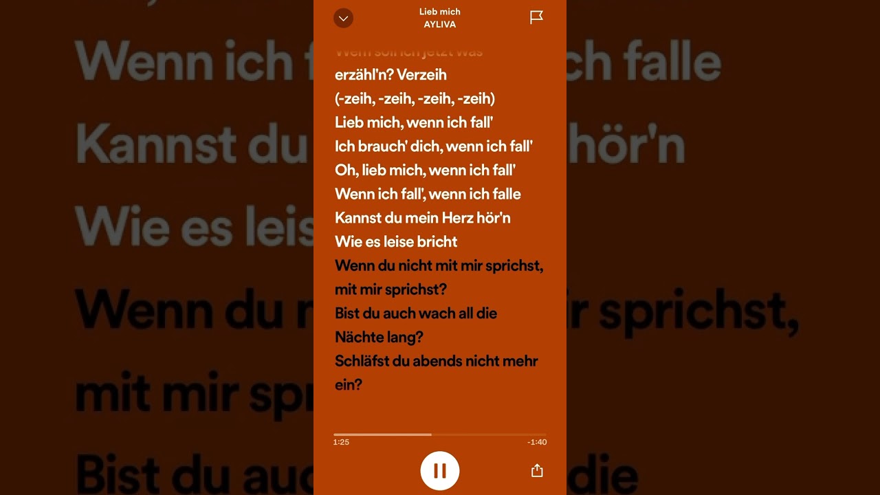 AYLIVA - Lieb mich (Lyrics)