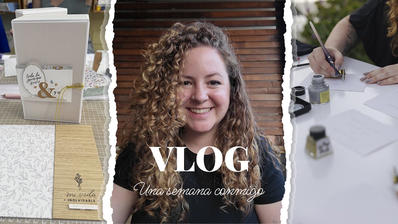 VLOG | Una semana conmigo: Caligrafía, eventos, taller de Laurita Balboa ♥️✂️