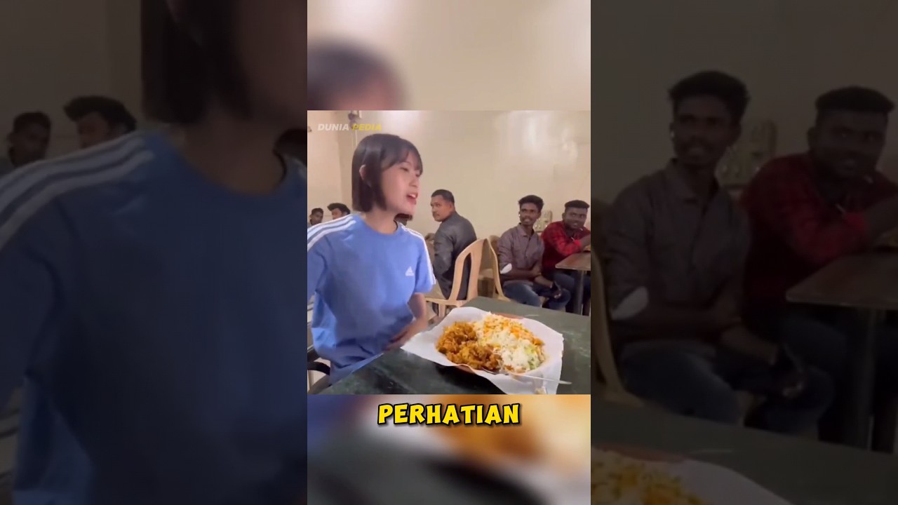 wanita ini terheran-heran ketika berada di India #information #videounik #videoshort #viral #india
