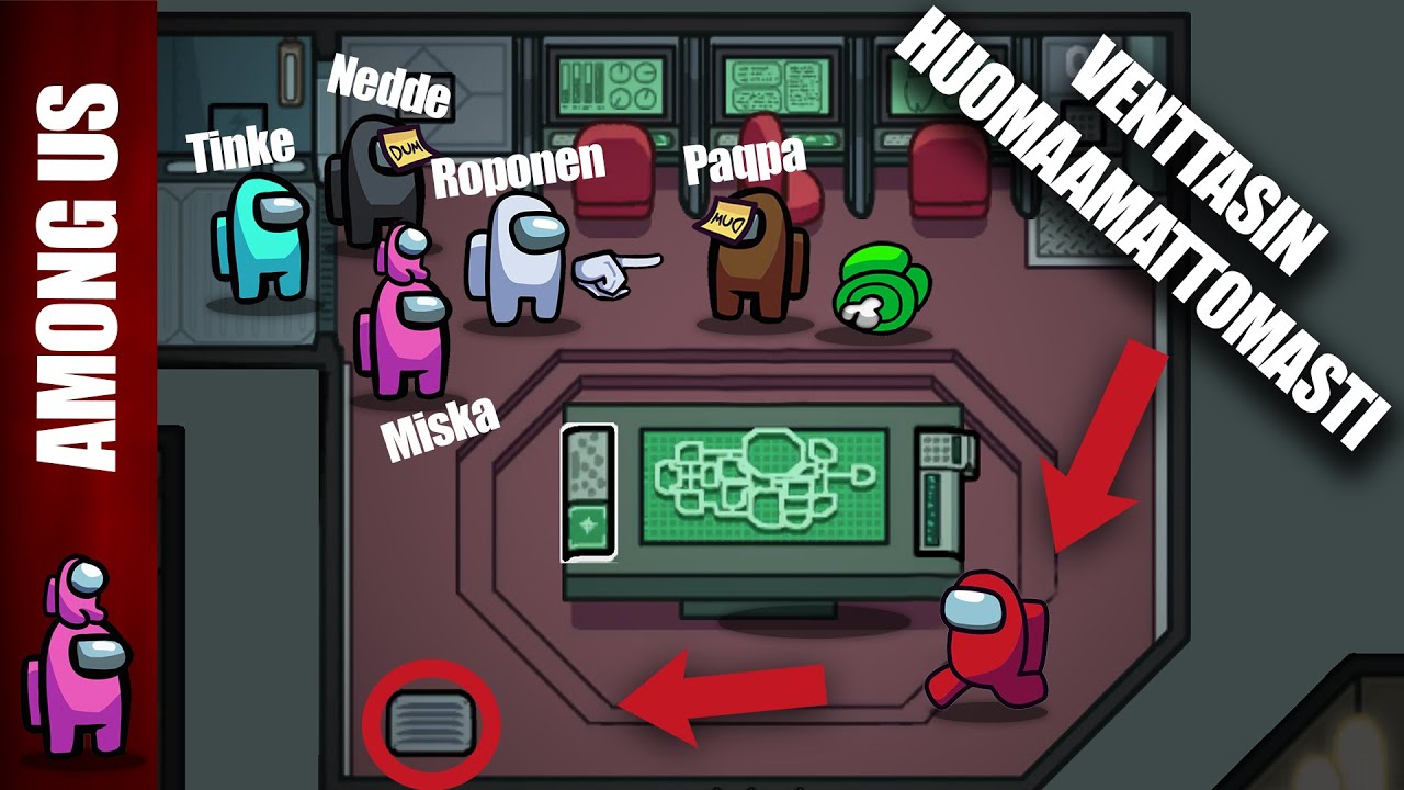 1000 IQ VENTTITAKTIIKKA (SUOSITTELEN)!! | Among Us Suomi w/ Tubettajat