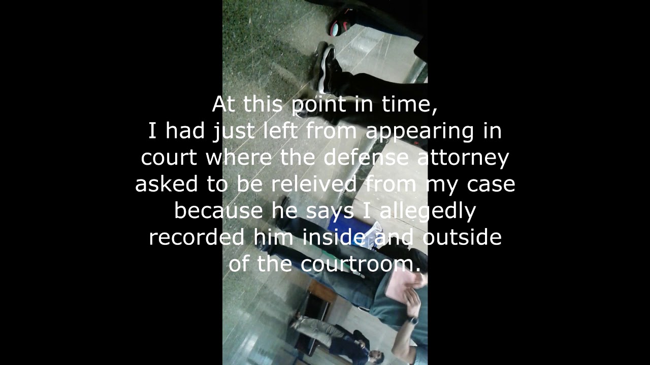 QuietBoyMusik Questions New York State Unified Court System Sergeant About Recording In Courthouse