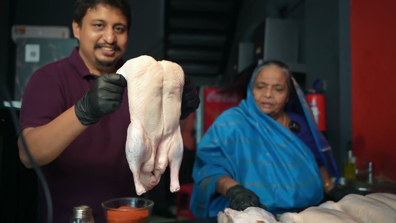 Massive Pecking Duck in Tamilnadu @Smokyman Bistro American Restaurant📍 with country kitchen channel
