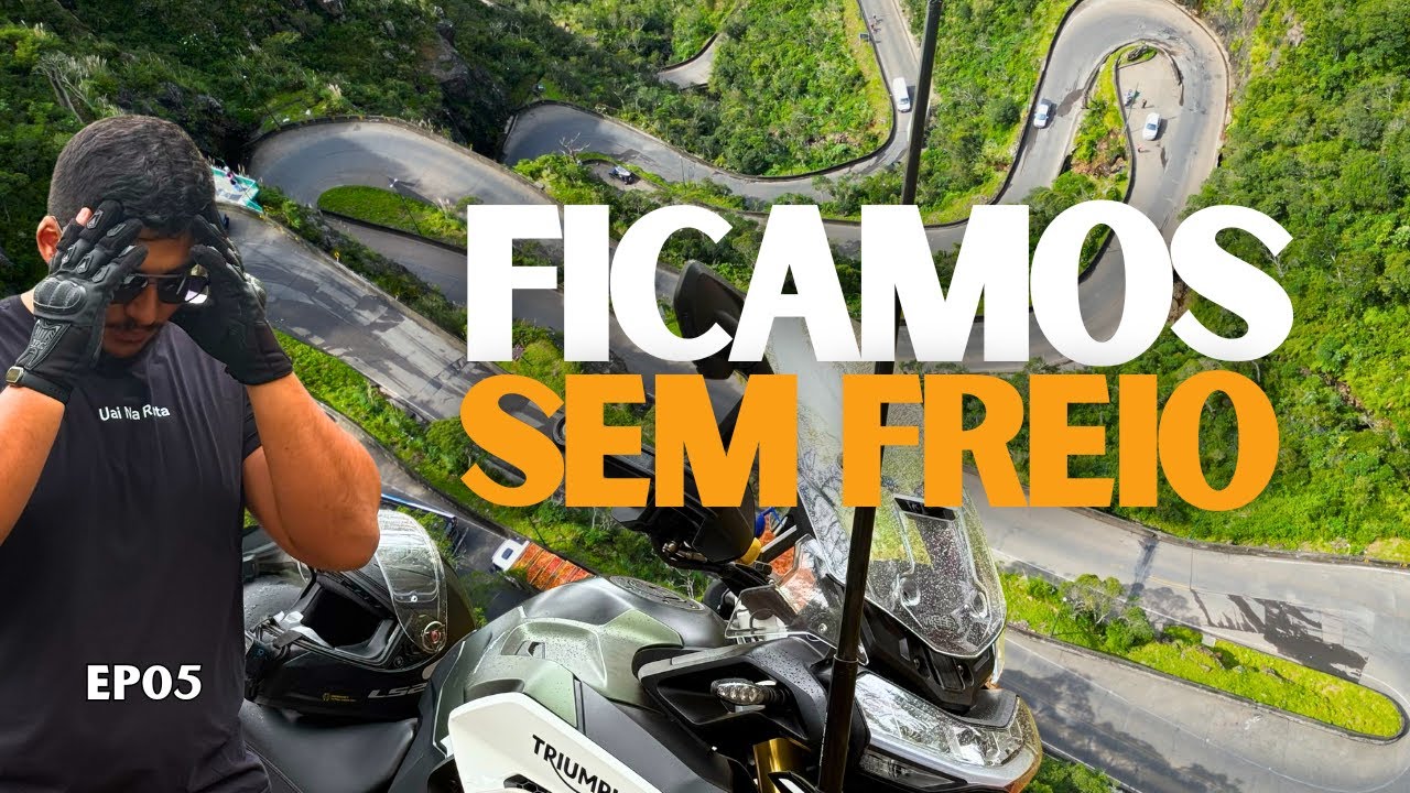 Motovlog na Serra do Rio do Rastro! Ficamos SEM FREIO | Expedição Serras do Sul