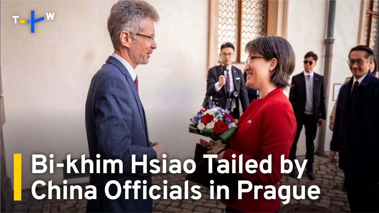 Chinese Officials Allegedly Stalked Taiwan VP-Elect in Prague | TaiwanPlus News