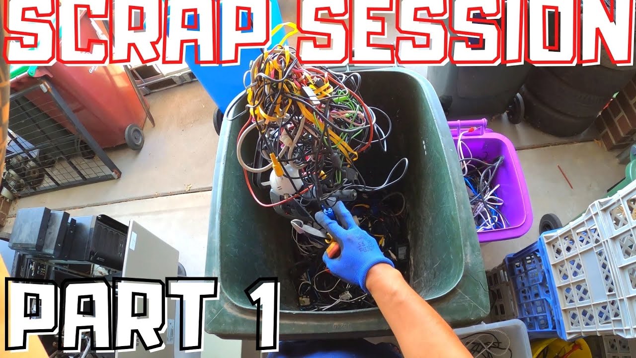 Trash Scrapping Session Part 1 - Scrapping Trash Australia