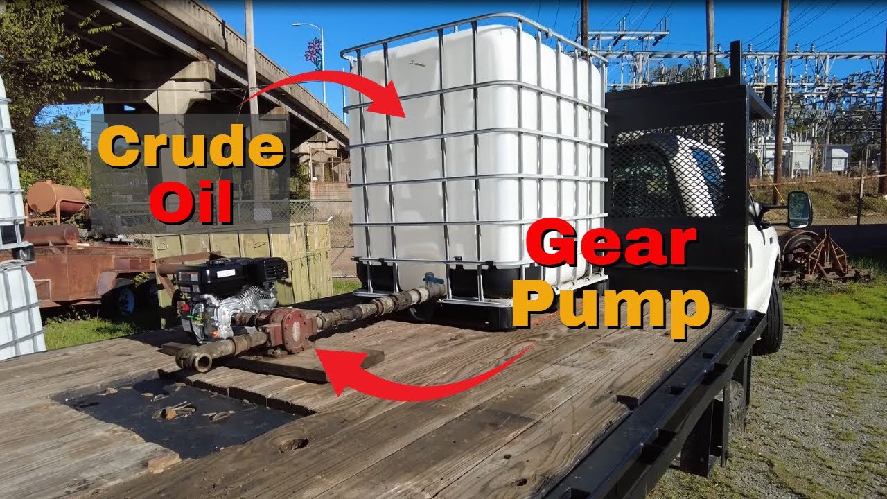 Reviving an Old Transfer Pump For Crude Oil