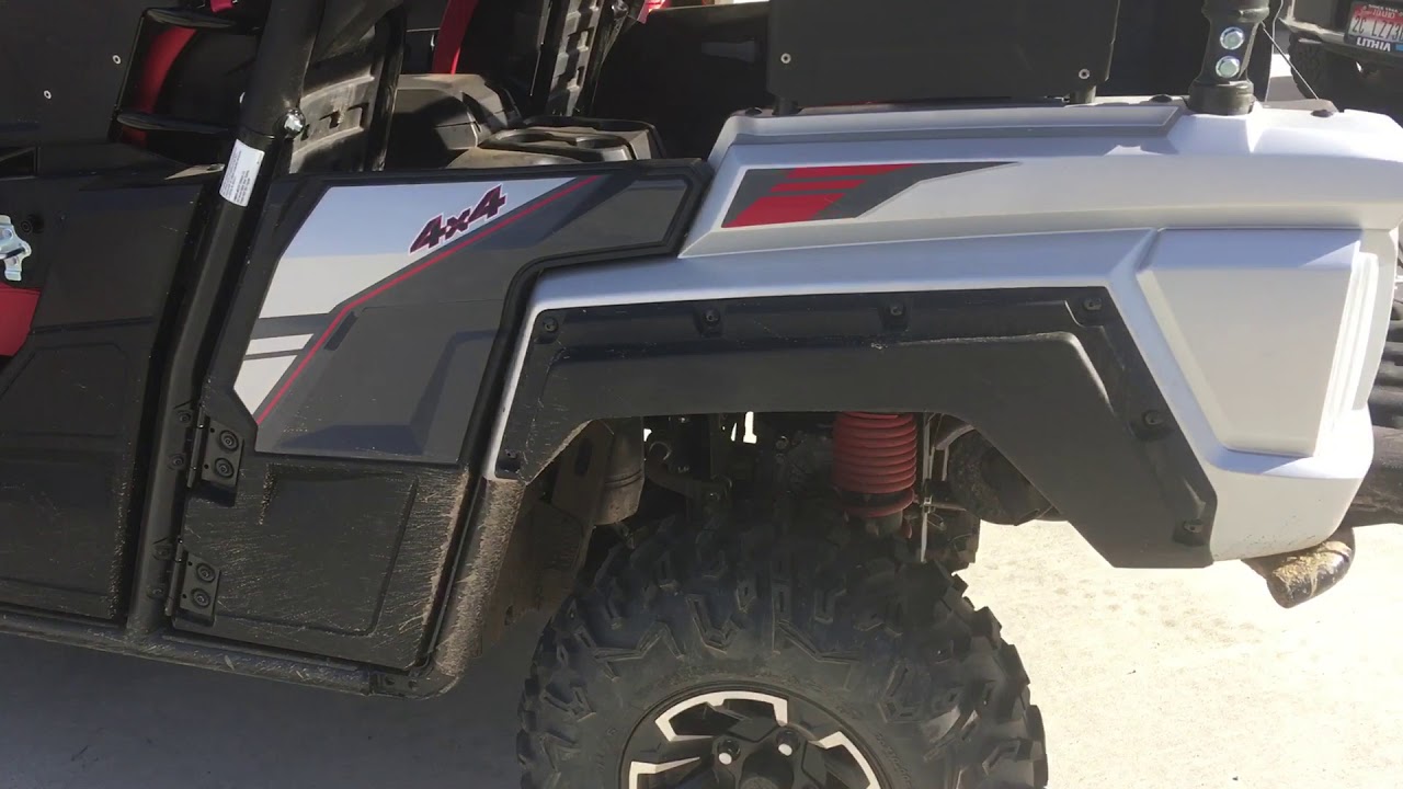 2018 Yamaha Wolverine X4 walk around