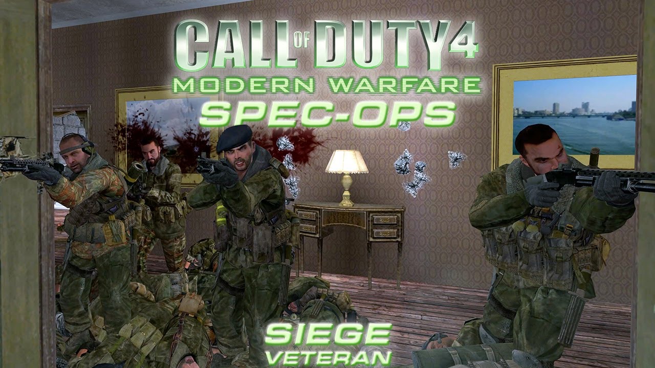 Call of Duty 4 Spec Ops :  Siege Veteran