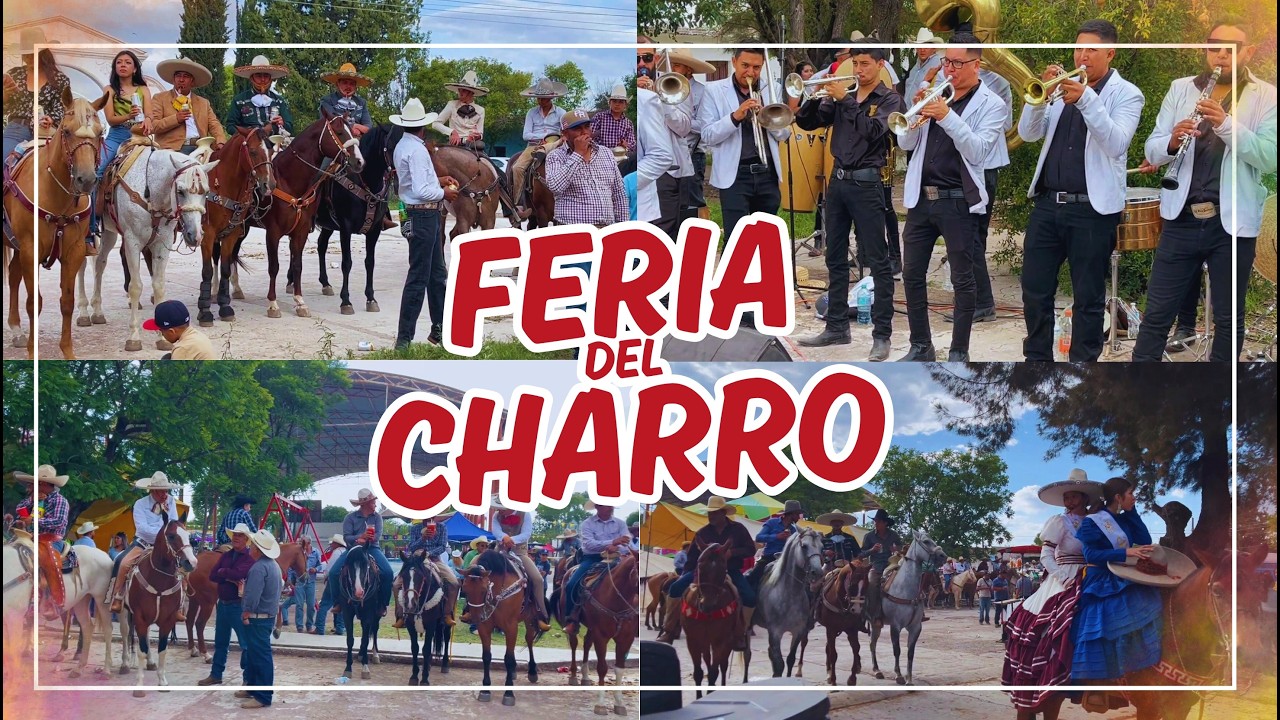 🤠¡VEN a ver la CABALGATA de la Feria Del Charro en Felipe Angeles Villanueva!