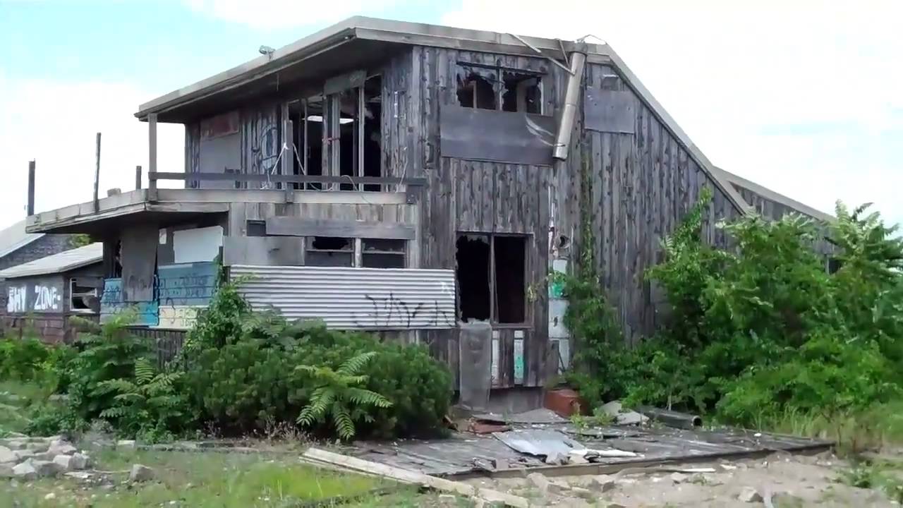 Abandoned town Pleasure Beach - in Stratford Ct