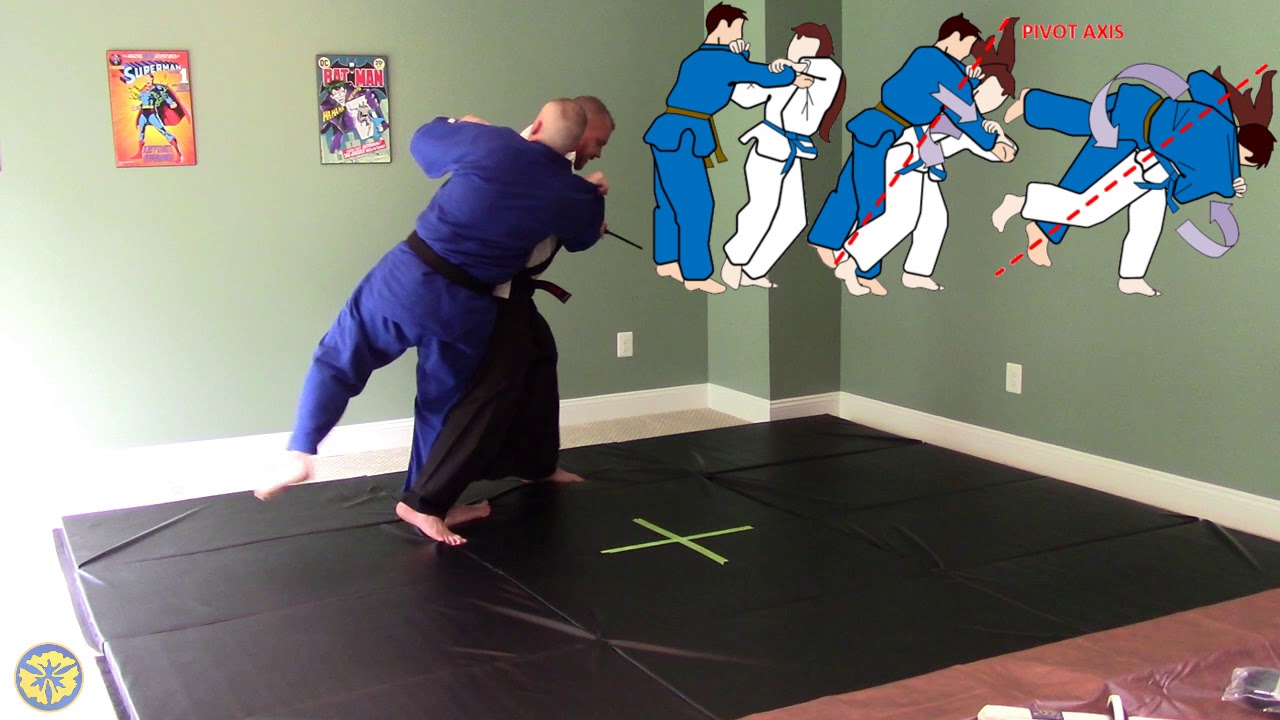 Knife Defense Forehand - Yama Arashi