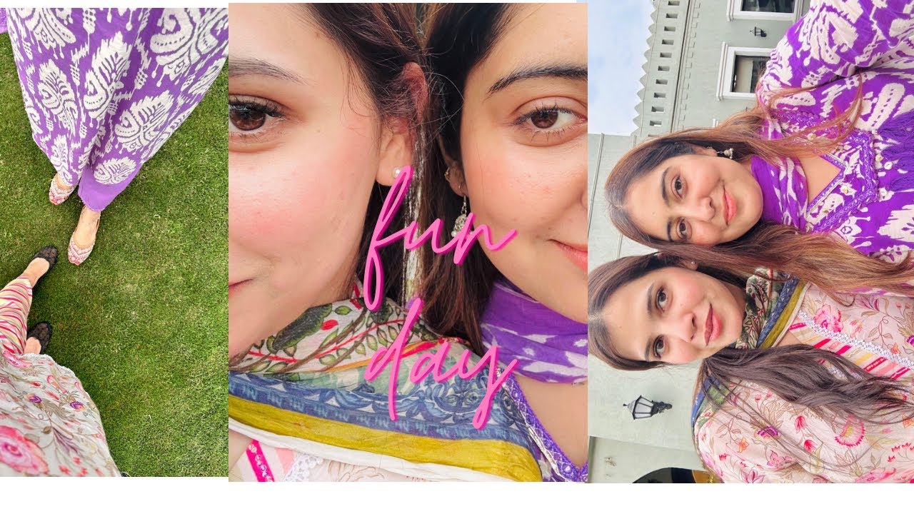 A fun day out with friend 🎀