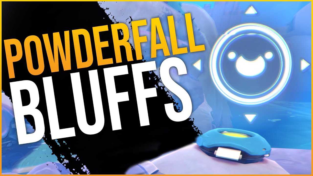 All MAP DATA NODES In POWDERFALL BLUFFS in Slime Rancher 2!