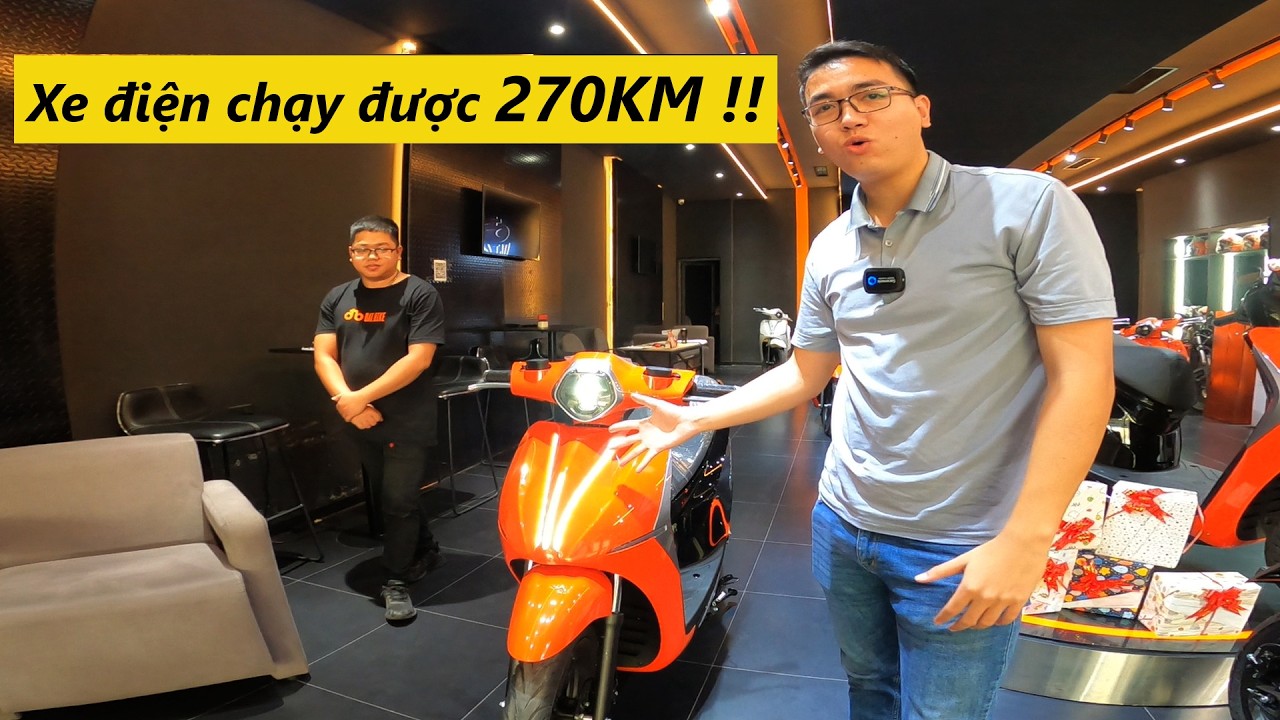 Đi mua xe máy điện Dat Bike Quantum !!