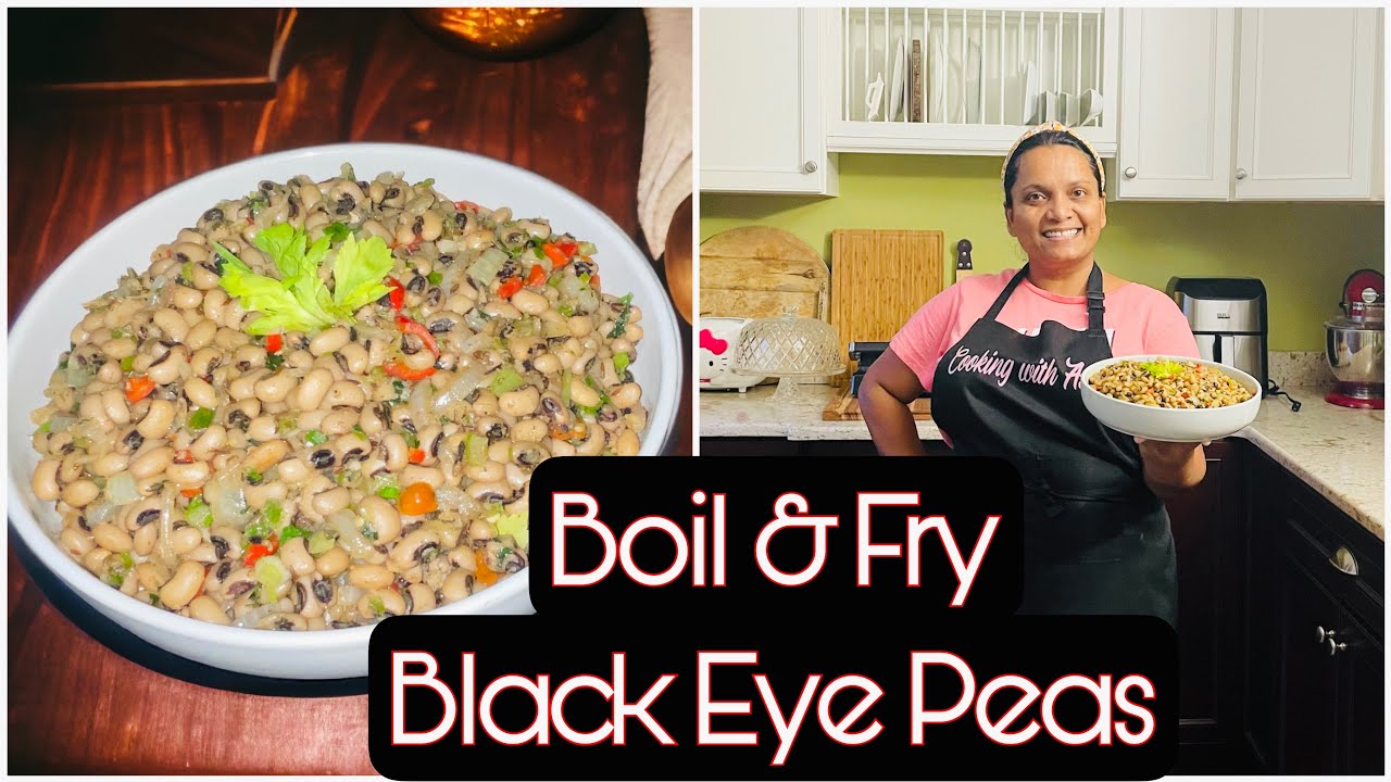 Гайанский🇬🇾 Варим и жарим черный горох #guyaneserecipe #viralvideo #blackeyedpeas