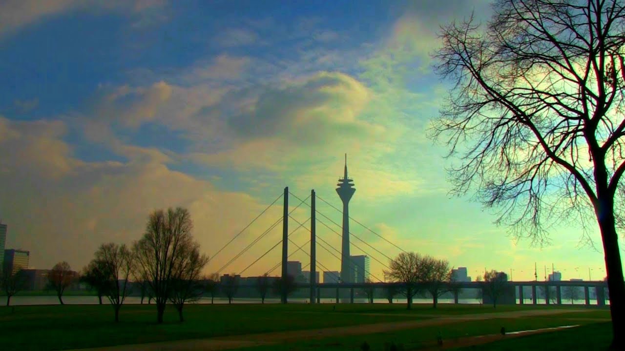 D&uuml;sseldorf - Rheinufer in Zeitraffer - HvdH-Time-Lapse