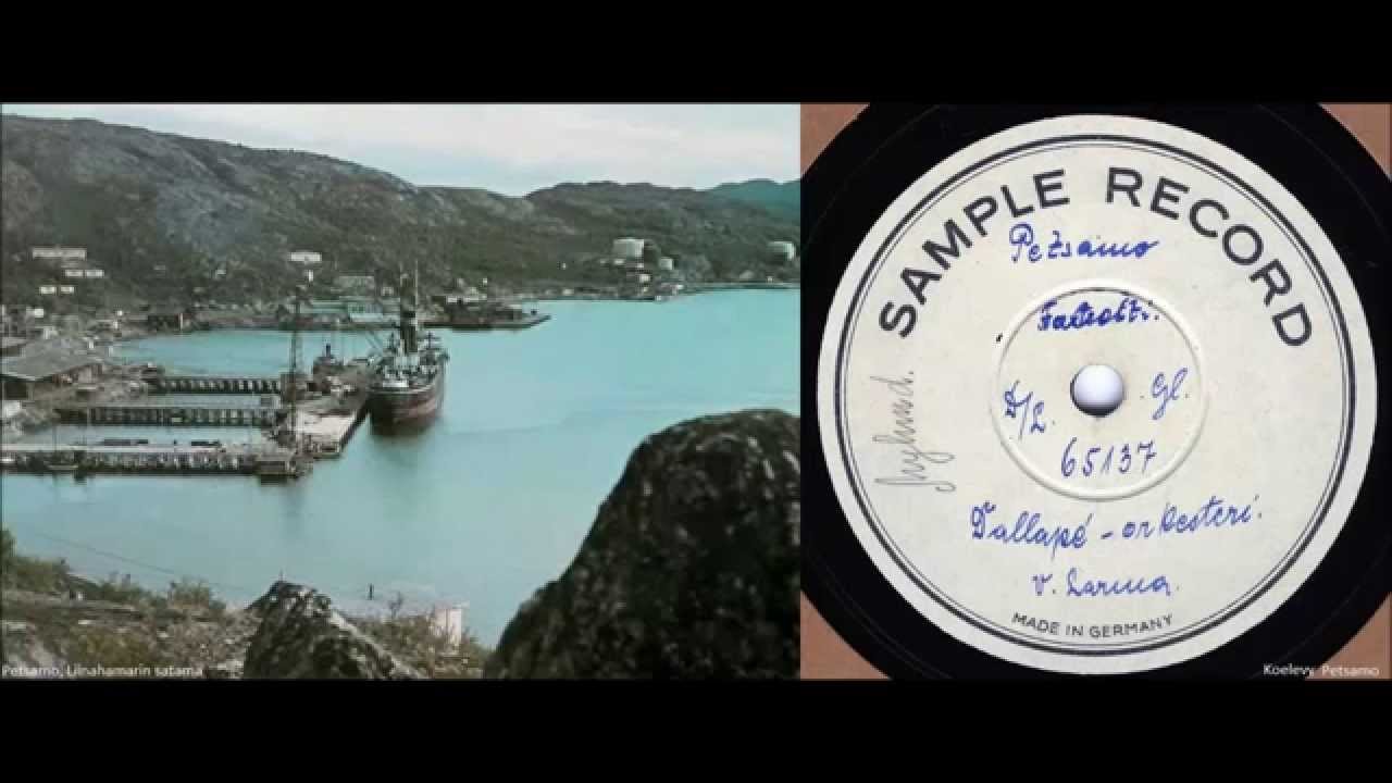 PETSAMO, Veli Lehto ja Dallap&eacute;-orkesteri v.1930