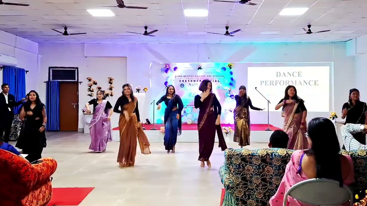 Freshers Dance By 3rd year students|Diphu Medical College|DMCH|Freshers ceremony of 2025 batch|#mbbs