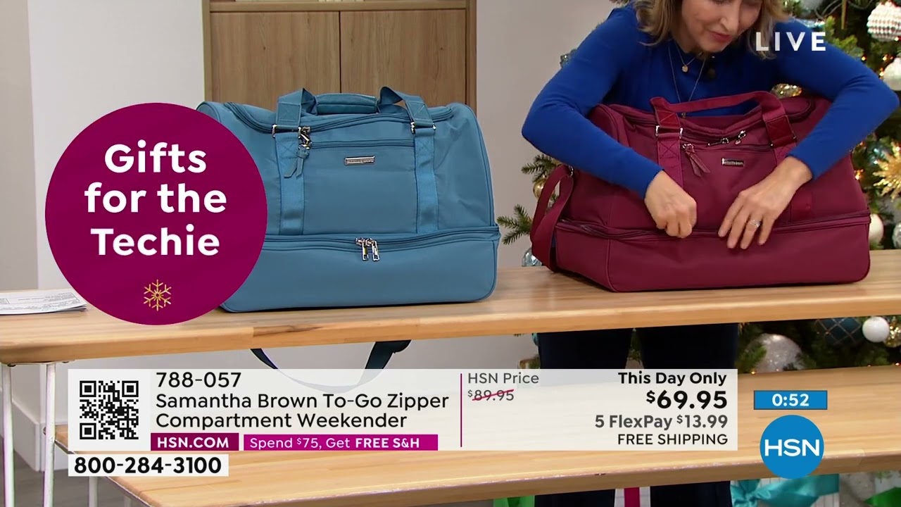 HSN | Samantha Brown Luggage Collection 11.02.2022 - 11 PM